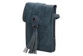Beagles carral sac de téléphone jeans bleu