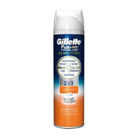 Gillette Fusion Mousse à Raser ProGlide Sensitive 250 ml