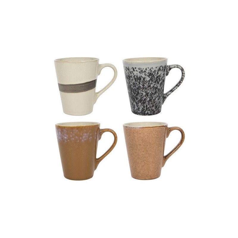 Tasse à café avec oreille 'terre' 310ml boîte de 6 pièces