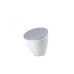 Mepal Poubelle de table Calypso blanc 2,2 litres