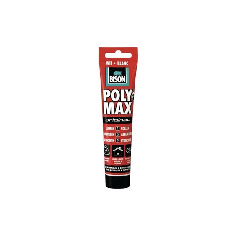 Bison Poly Max Original Wit 165gr