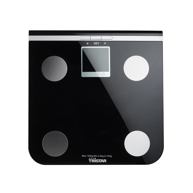 Tristar Diagnosis pèse-personne noir