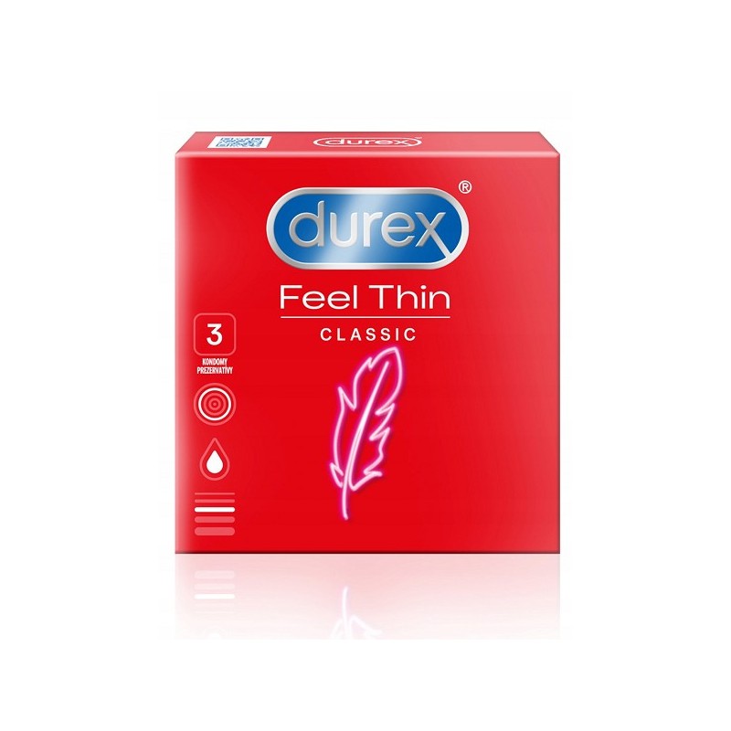 Préservatifs Durex 3st Feel Thin