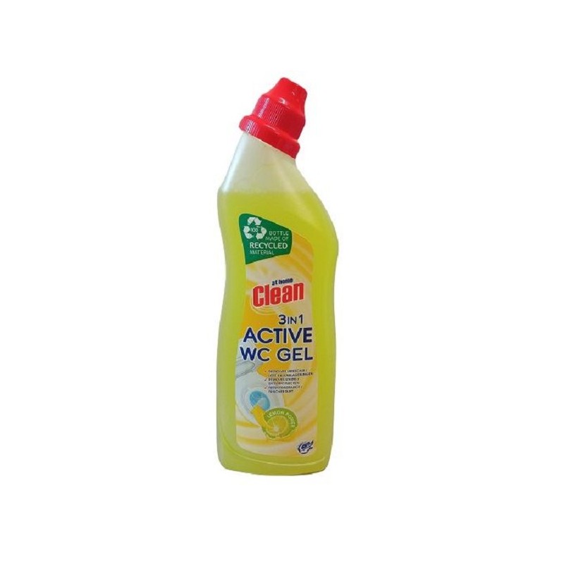 At Home Lemon Power Nettoyant WC 3 en 1 750 ml