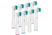 Jeu de têtes de brosse universelles 8 pièces. Convient pour Oral-B