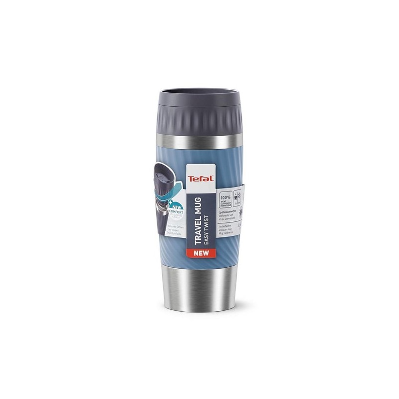 Tefal Travel Mug Easy Twist tasse isotherme bleu 360ml
