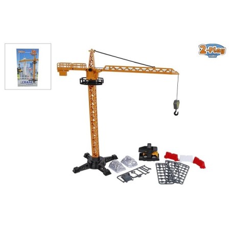 Grue 2-Play 40cm avec véhicule et 50 accessoires