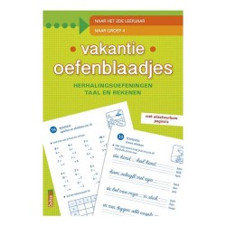 Deltas Vakantie oefenblaadjes - Naar het 2de leerjaar