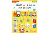Deltas Tellen van 1 tot 10 met stickers (5-6 j.)
