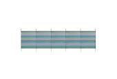 Brise-vent de plage PE 375cmx90cm