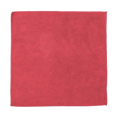 DDDDD chiffon microfibre Billie 30x30cm rouge pack de 6 pièces