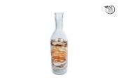 3R Vaas "Caldron" M antique art glas 15x15x50cm