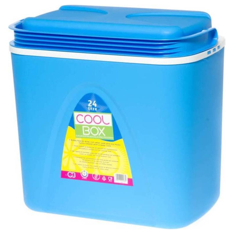 Glacière bleu clair 24ltr d29xb39xh45