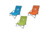 Opvouwbare strandstoel in draagtas 57x52x65cm