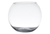 Vaas glas Bubble ball Ø20xH15,5cm