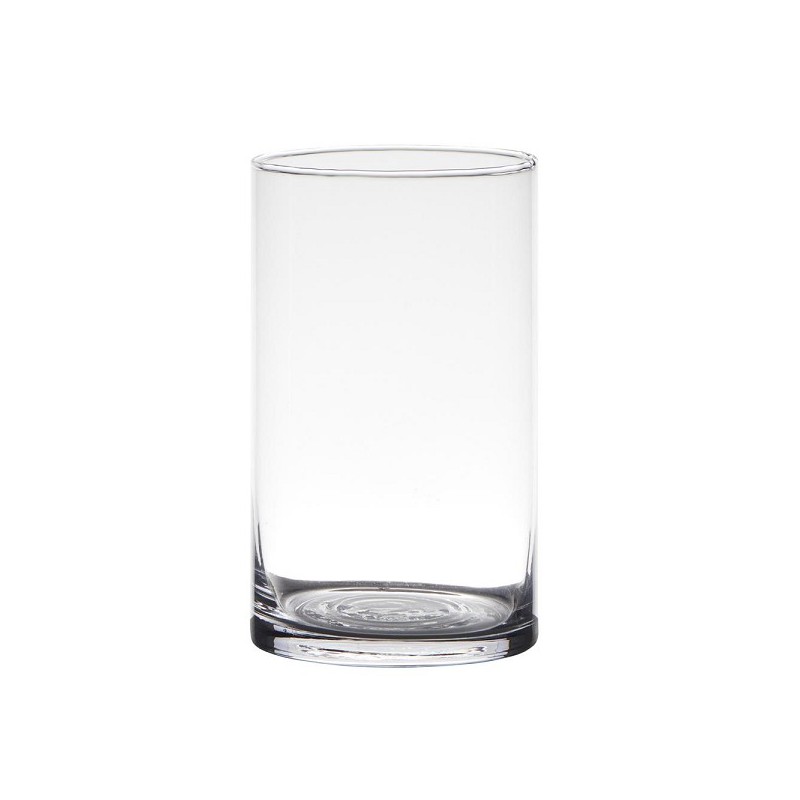 Cilindervaas glas Ø9xH15cm