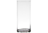 Cilindervaas glas Ø9xH19cm