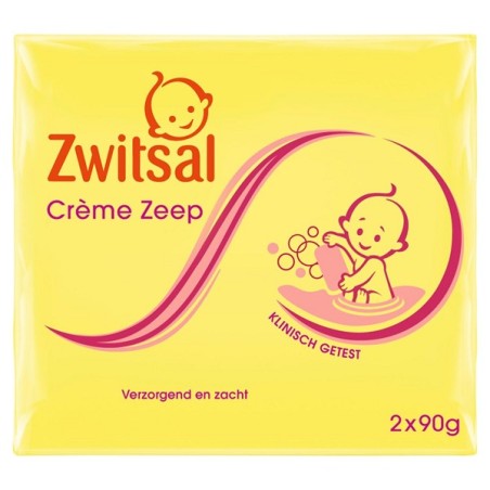 Savon crème Zwitsal 2x90gr