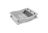 Curver égouttoir à vaisselle grand gris clair 38x48x10,5cm