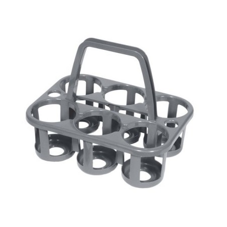 Porte-bouteille Curver pour 6 bouteilles argent 34,9x26x27,5cm