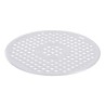 Curver Gootsteenmat rond wit diameter 33cm rubber