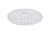 Curver Tapis d'évier rond blanc diamètre 33cm caoutchouc