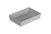 Plateau tiroir Curver argent 23x15x5 cm
