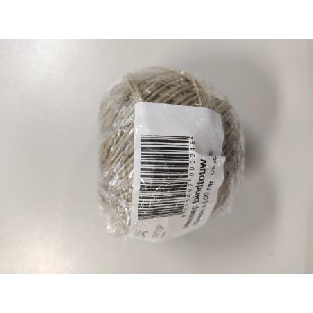 Ficelle de chanvre 1 mm 100 mtr