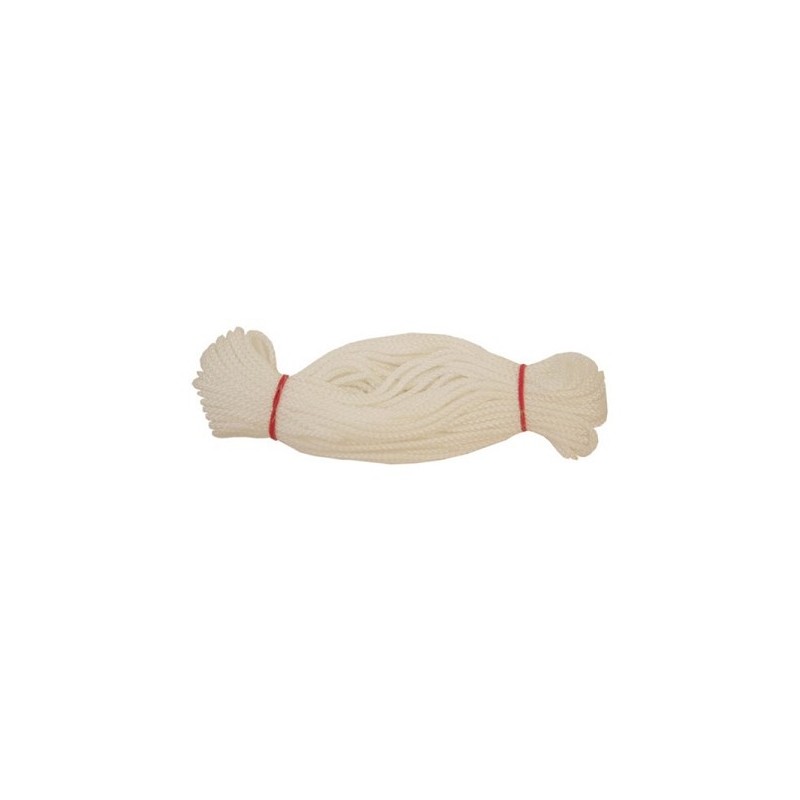 Multilon touw wit 20/3 mm streng