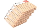 Ibex wasknijpers hout 5 pak van 48 stuks