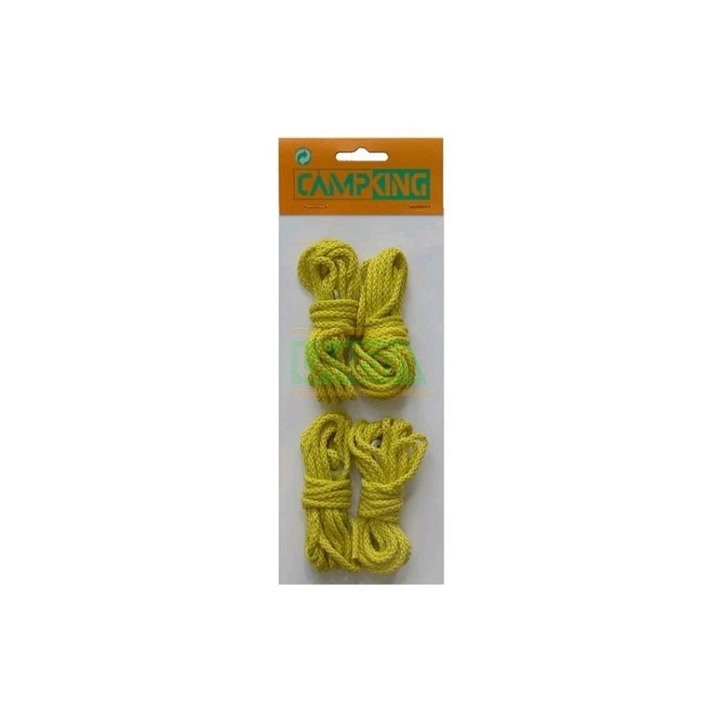 CampKing Guyline nylon fluoré 3 mtr sac/4