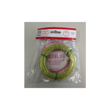 Fil de corde à linge Steelex avec âme métallique 10m