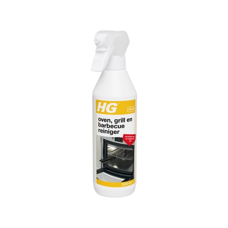 HG oven, grill & barbecuereiniger | dé effectieve ovenreiniger spray 500ml