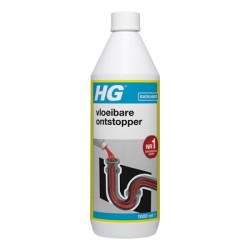 HG déboucheur liquide 1 litre | éliminer efficacement les blocages