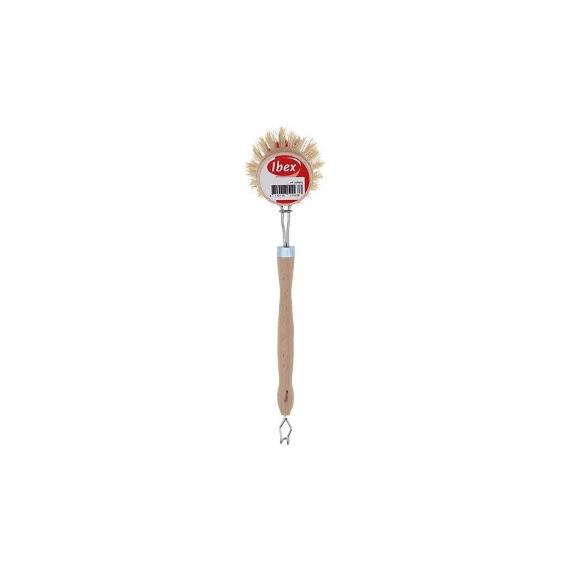 Ibex brosse à vaisselle mélange de bois tampico/nylon pack/10pc