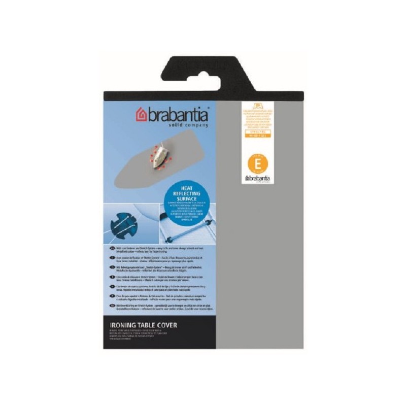 Brabantia overtrek toplaag metalized 135x49 cm Maat-E