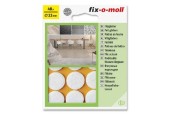 Fix-o-moll viltglijder rond 22mm 48-delig wit