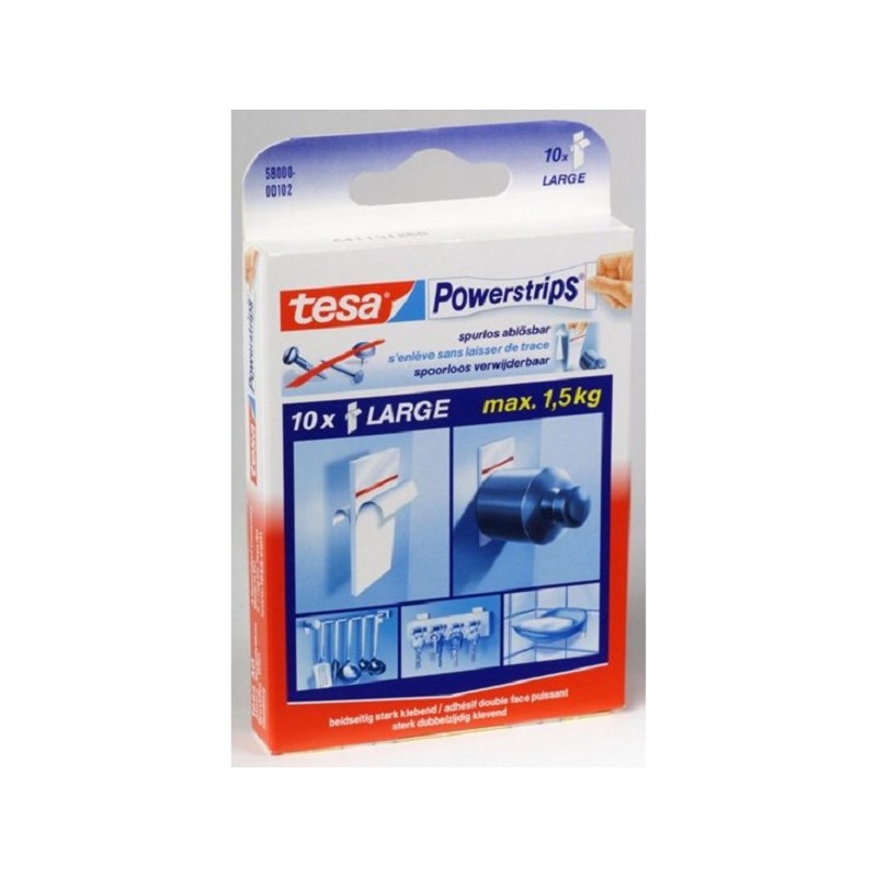 Multiprises Tesa grandes 10 pcs