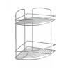 Metaltex Onda hoekrek 22x22x35cm