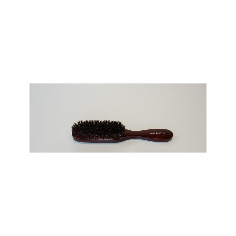 Brosse à cheveux noir pur 21x4 cm