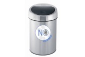 Brabantia Touch Bin 3 litres en acier mat résistant aux empreintes digitales