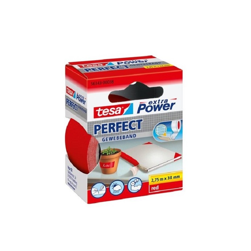 Tesa puissance supplémentaire 38 mm rouge