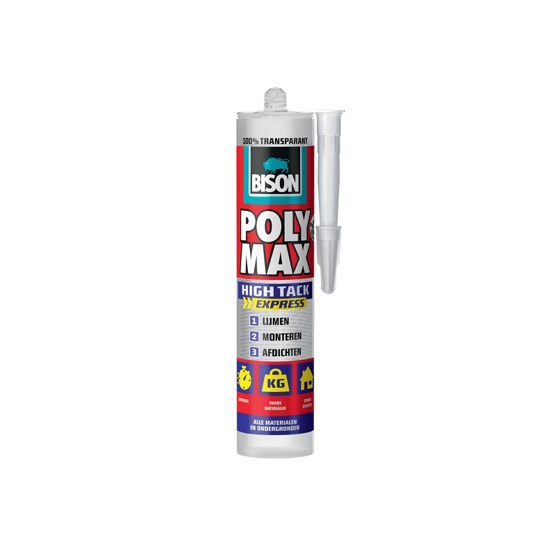 Bison polymax hightack express 300 gr transparent
