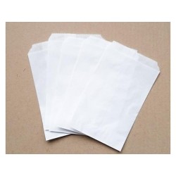 Witte zakjes 26x33cm 500 st