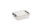 Sunware Q-line opbergbox small 1 liter transp. 20x15x6cm