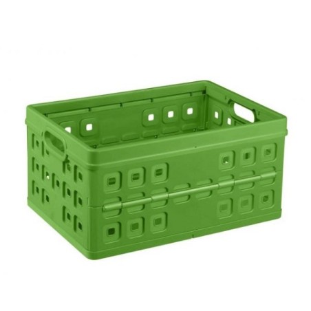 Sunware Square Caisse de courses 46 litres vert 54x38x26,5cm