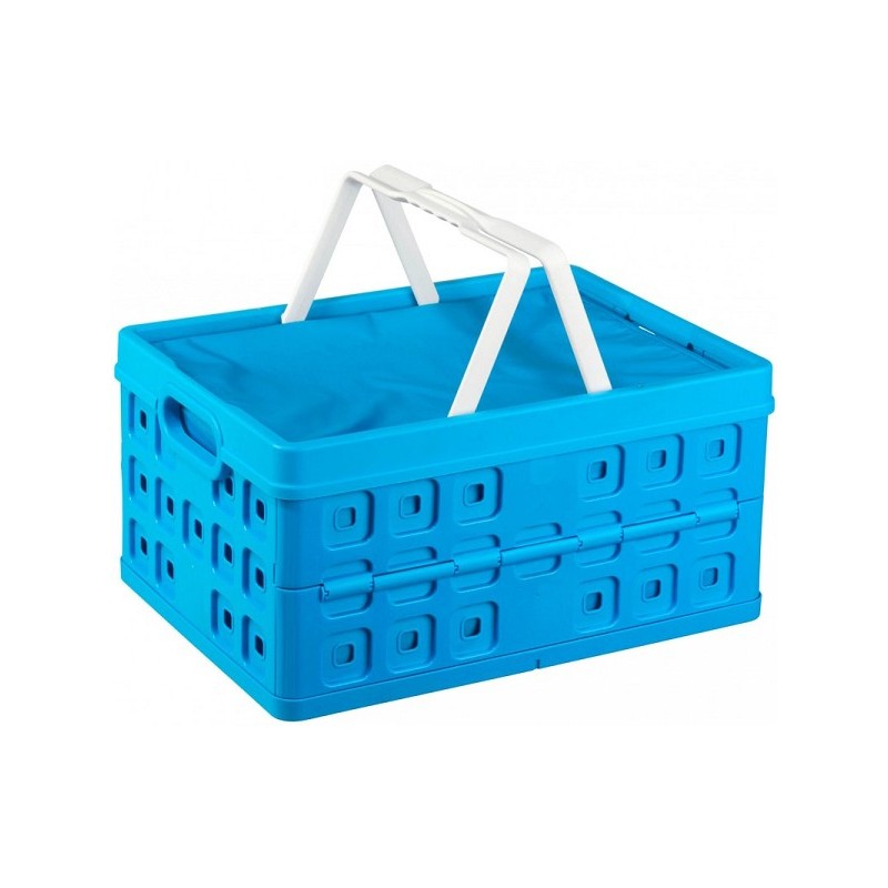 Caisse pliante carrée Sunware avec sac isotherme et poignée 32 litres 49x36x24,5cm