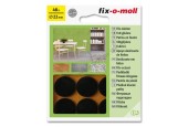 Fix-o-moll viltgl rond 22mm bruin