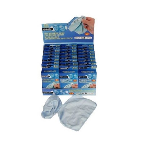 Chiffon de nettoyage pour lunettes microfibre 2 pièces 15x20cm