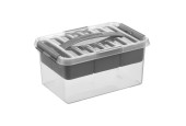 Sunware Qline Multibox 6 liter met inzet 30,7x20x14,3cm